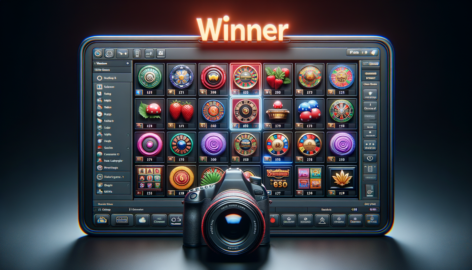 Catálogo de juegos Winner